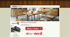 Desktop Screenshot of moebel-bitter.de